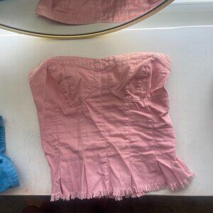 Cute Free people Better Days Tube Top (Price Negotiable)